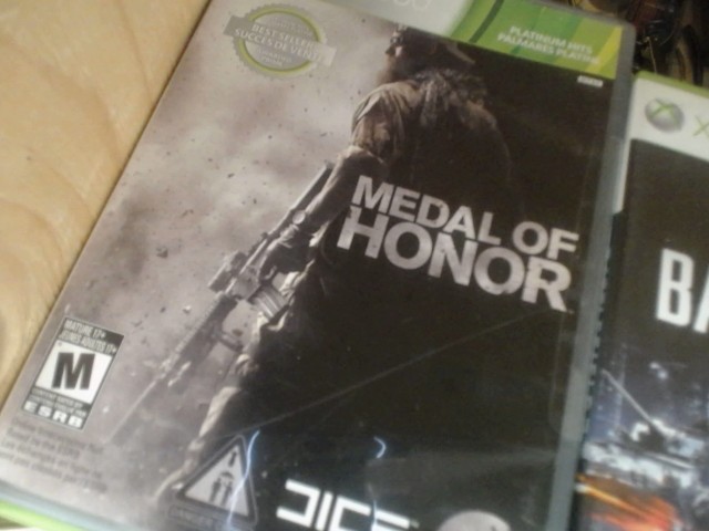 Jeux xbox 360 medal of honor