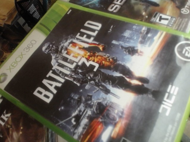Jeux xbox 360 battle field 3