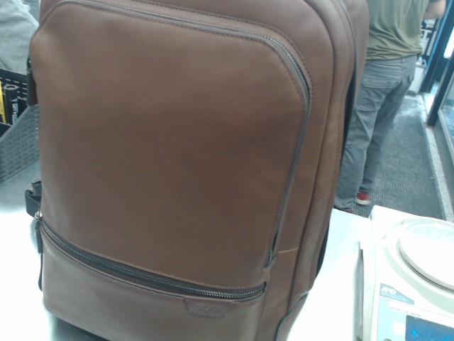 Sac a dos en cuir tumi