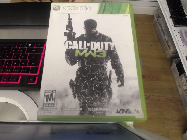 Jeux xbox 360 call of duty mw3