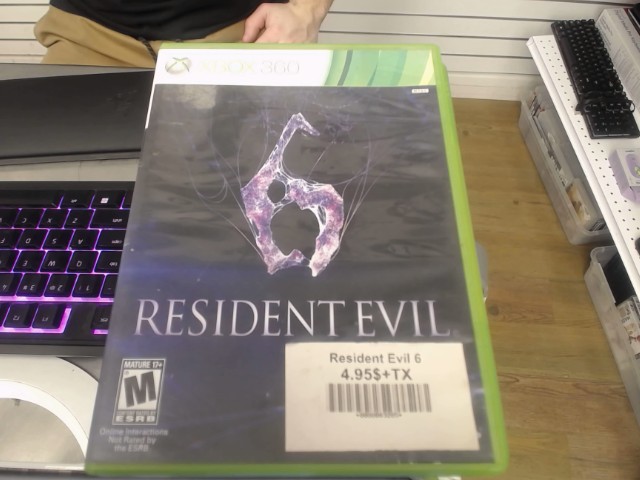 Jeux xbox 360 resident evil 6