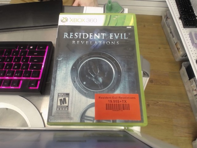 Jeux xbox 360 resident evil revelation