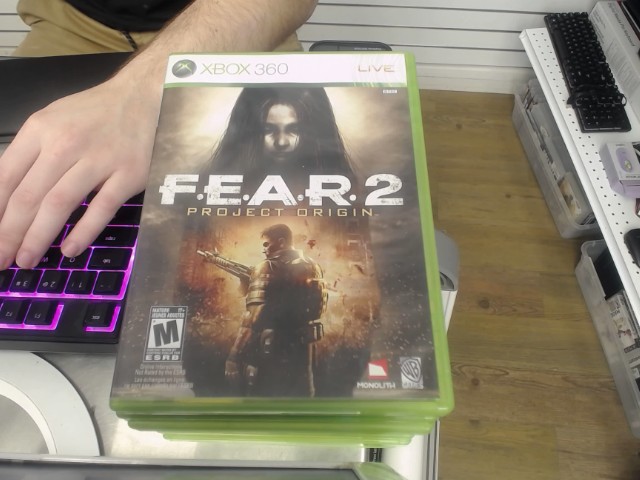 Jeux xbox 360 fear 2 project origin