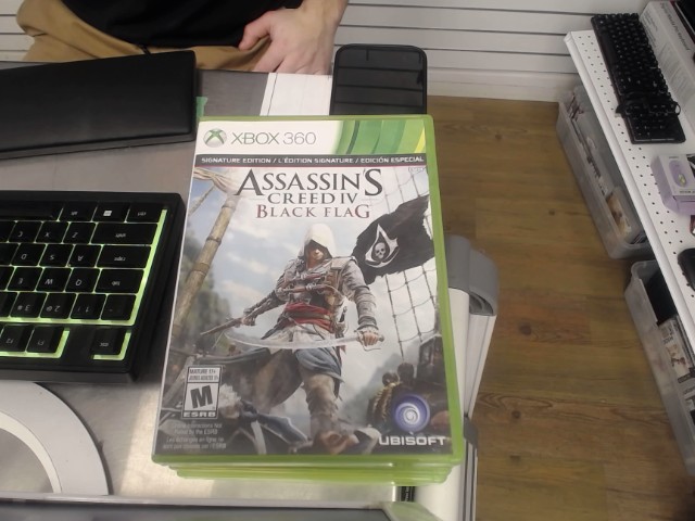 Jeux xbox 360 assassin's creed blaxkjacj
