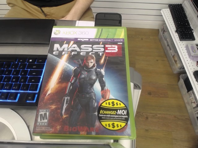 Jeux xbox 360 mass effect 3