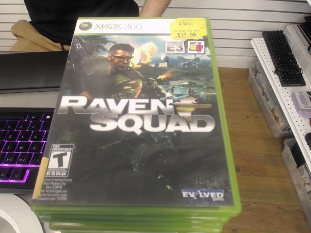 Jeux xbox 360 raven squad