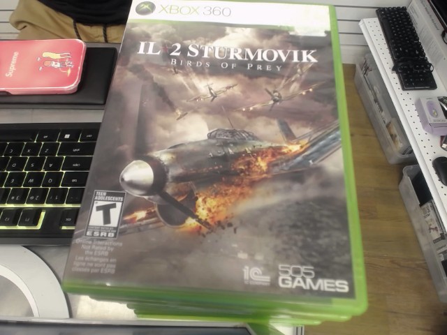 Jeux xbox 360 il2 sturmovik birds of pre