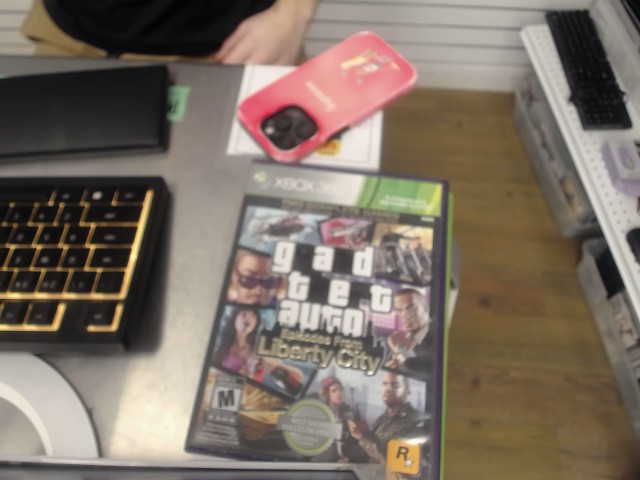 Jeux xbox 360 gta liberty city