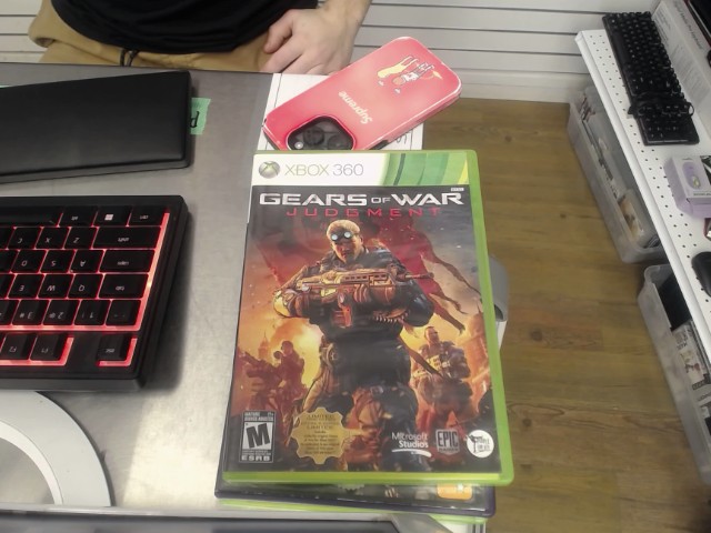 Jeux xbox 360 gears of war judgment