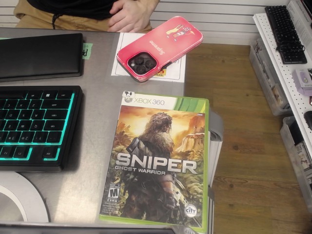 Jeux xbox 360 sniper ghost warrior