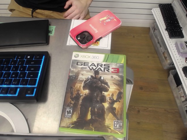 Jeux xbox 360 gears of war 3