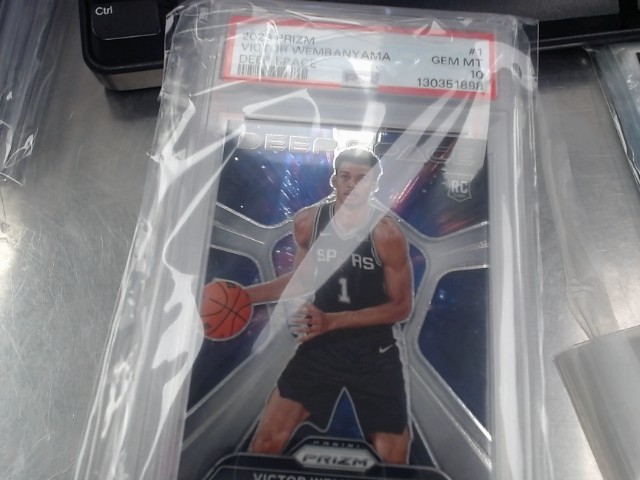 Wembanyama psa 10 deep space rookie