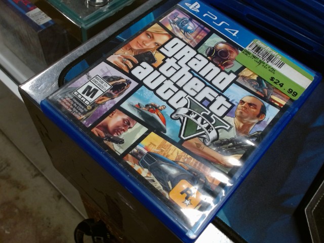 Grand theft auto v ps4