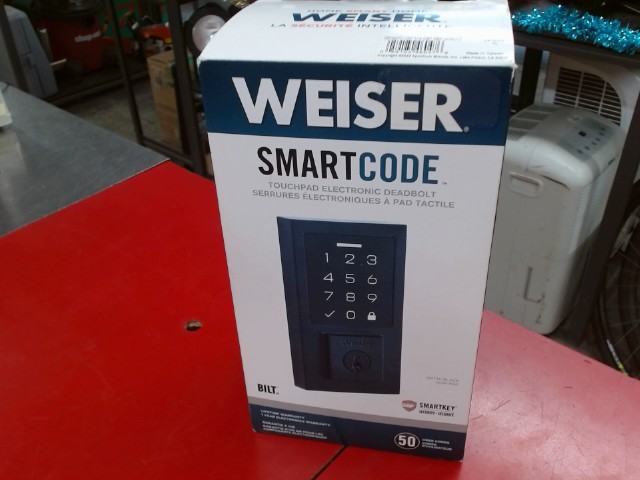 Serrure weiser smartcode noir neuf