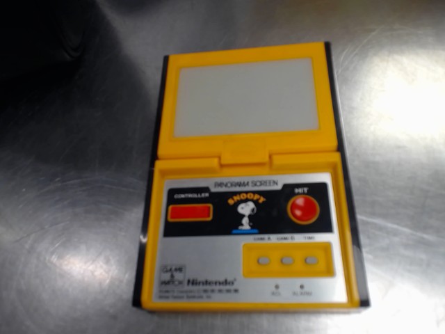 Console game n watch panorama snoopy