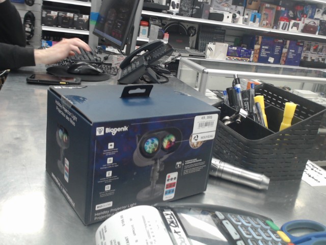 Holiday projector light