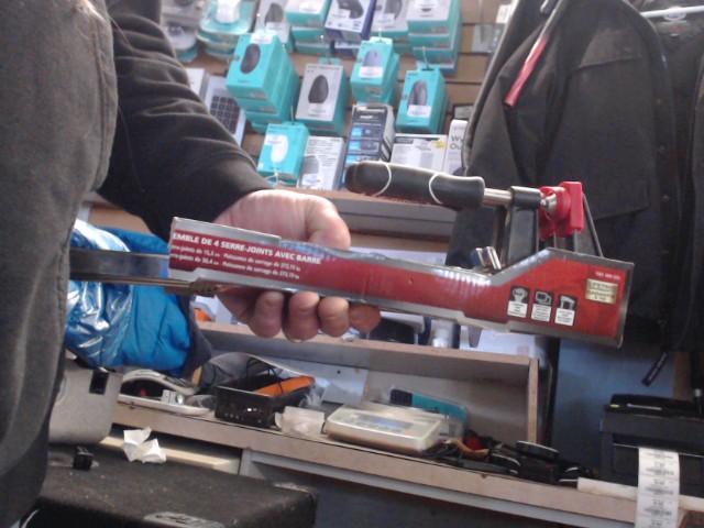 2peice bar clamp set