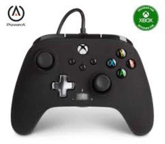 Manette xbox powera noir en boite