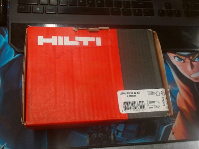 1000x x-c 30 b3 mx hilti nails