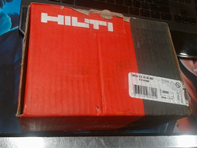 Hilti nails 1000x x-c 30 b3 mx