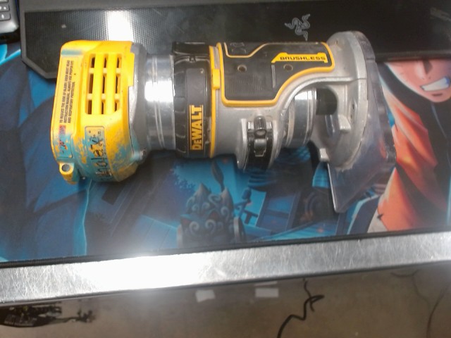 Brushless cordless compact router