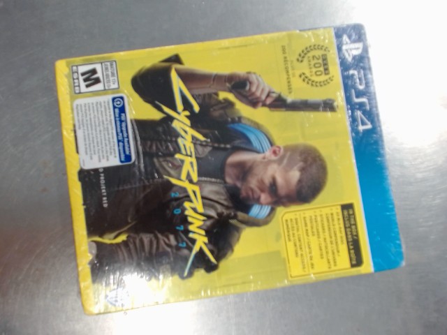 Cyberpunk 2077 with extras ps4