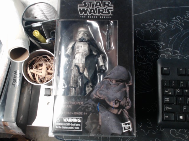 Figurine star wars stormtrooper mimban