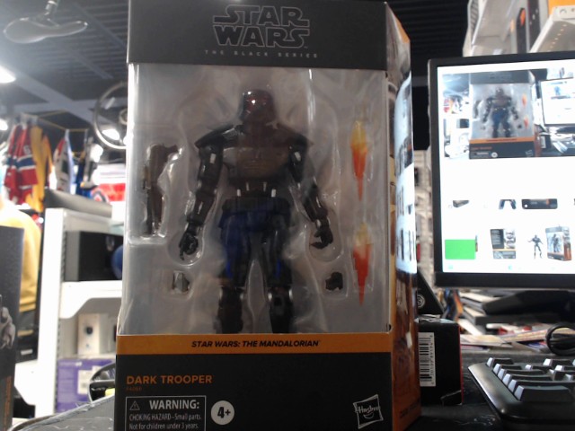 Figurine star wars dark trooper hasbro