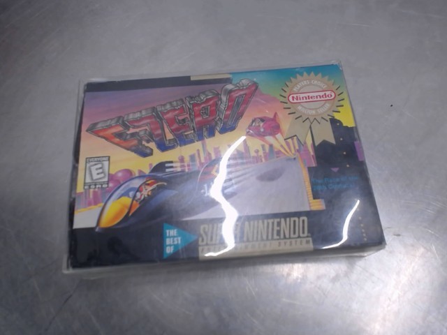 F-zer snes complete in box