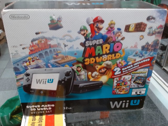 Nintendo wii u 32gb + acc + fils