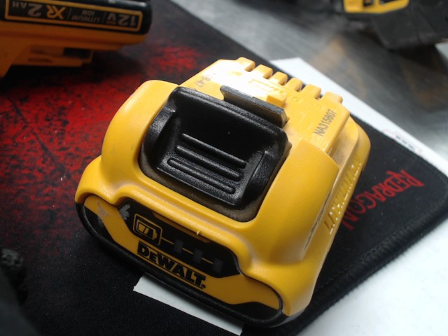 Batterie dewalt 12v 2ah