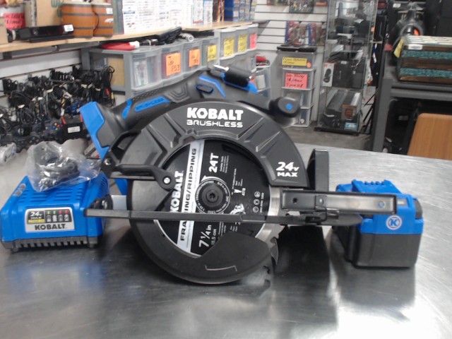 Scie ronde 24v a batt+batt(6.0ah)+chrg