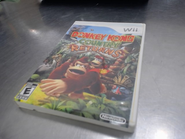 Donkey kong country returns wii