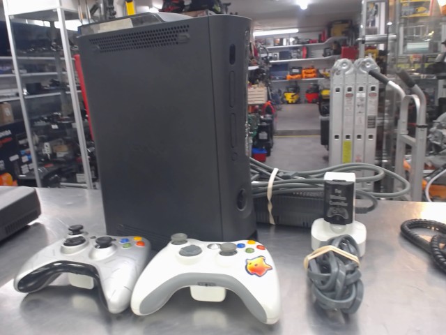 Xbox 360+2man+fils+charger