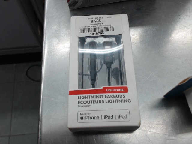 Ecouteur filaire iphone/ipad/ipod