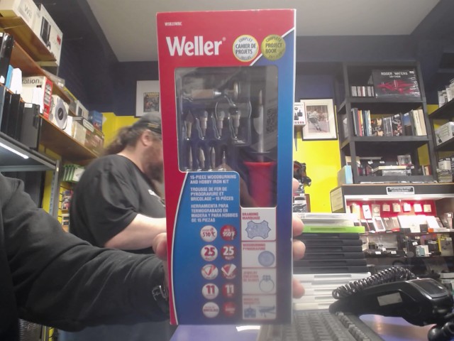 Trousse de pyrogravure sur bois