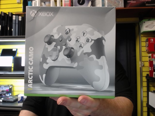 Manette  xbox serie s artic camo