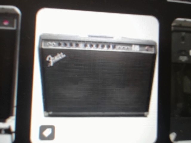 Ampli de guitare noire