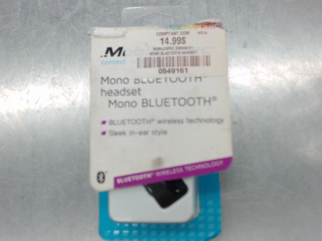 Mono bluetooth headset