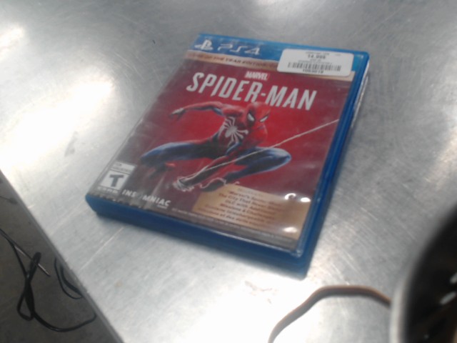 Spiderman ps4