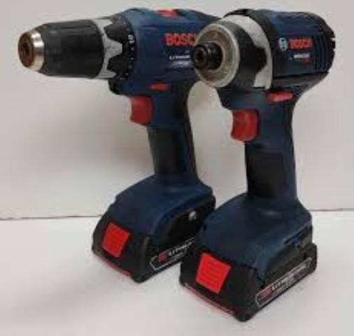 Kit 2 drill 2 batts+chargeur