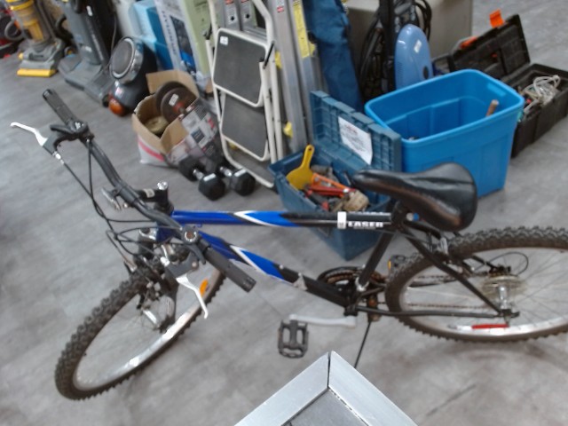 Velo no susp bleu et noir