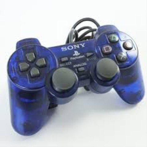 Manette de ps2 bleu