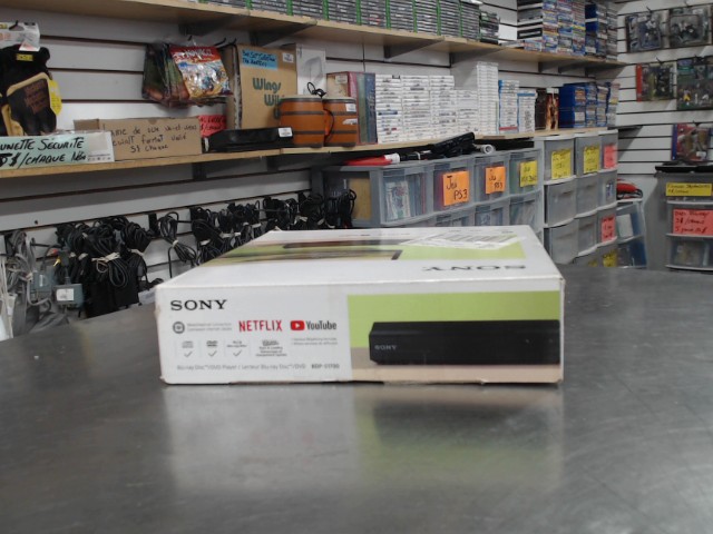 Lecteur dvd/blu-ray avec man+fils(boite)