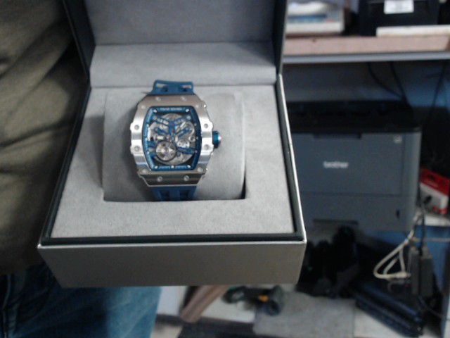 Montre auto braslet bleu