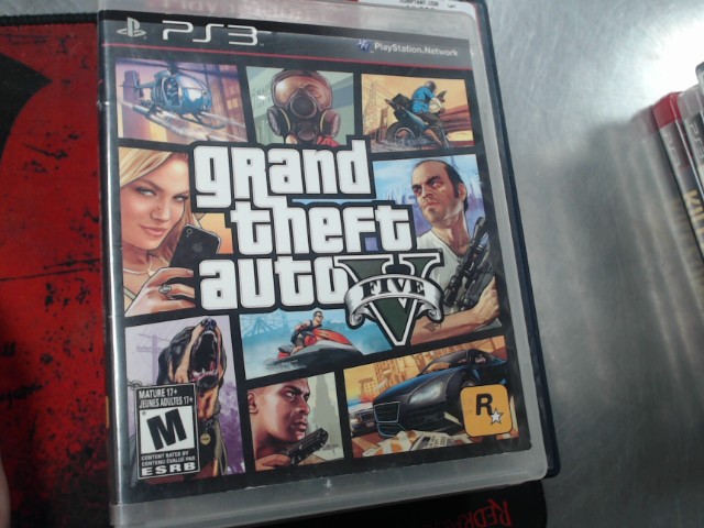 Grand theft auto five ps3
