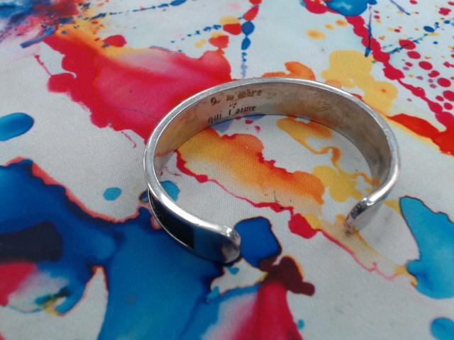 Bracelet souvenir en argent