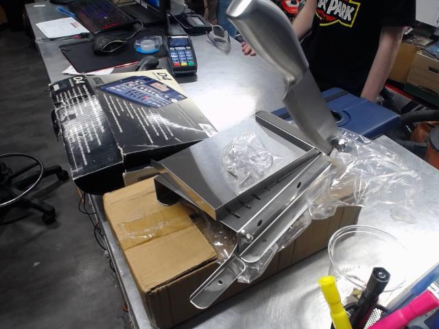 Bone meat cutter, manual meat slicer-