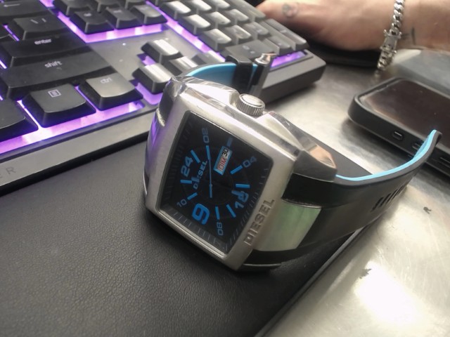 Montre bracelet rubber