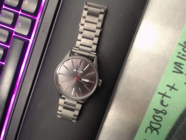 Montre bracelet noir